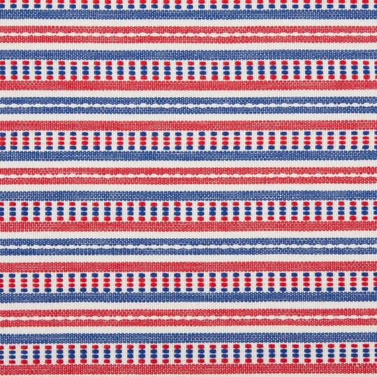 DII® Red, White & Blue Dobby Stripe Placemats, 6ct.